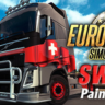 Euro Truck Simulator 2 - Swiss Paint Jobs Pack DLC