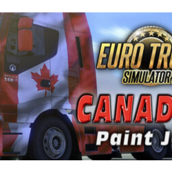 Euro Truck Simulator 2 - Canadian Paint Jobs Pack DLC