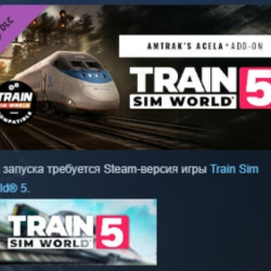 Train Sim World® 5: Amtrak's Acela 💎 АВТОДОСТАВКА STEAM GLOBAL МГНОВЕННО ЛИЦЕНЗИЯ