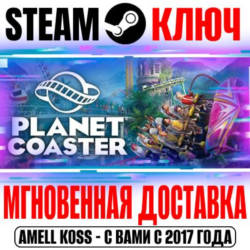 ⭐Planet Coaster Steam Ключ Турция  Бонус