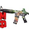 Макрос для BT2 на M4A1.  Bloody X7 Logitech Razer
