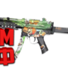 Макрос для BT2 на MP5A3.  Bloody X7 Logitech Razer