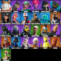 FORTNITE 44  СКИН  АККАУНТ |SKULL RANGER|   ПОЧТА