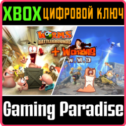WORMS BATTLEGROUNDS   WORMS W.M.D XBOX ONE/X|S  КЛЮЧ