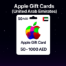 Apple Gift Cards (ОАЭ) 50–1000 AED | Коды пополнения