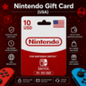 Nintendo Gift Card (США) 10–50 USD | Код пополнения Nintendo