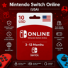Nintendo Switch Online (США) 3–12 месяцев | Подписка Nintendo