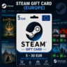 Steam Gift Card (Европа) 5–30 EUR | Код пополнения Steam