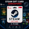 Steam Gift Card (Сингапур) 5–75 SGD | Код пополнения Steam