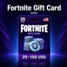 Fortnite Gift Card (США) 25–150 USD | Код пополнения