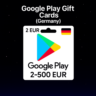 Google Play Gift Cards (Германия) 2–500 EUR | Коды