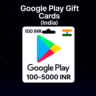 Google Play Gift Cards (Индия) 100–5000 INR | Коды