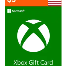 Xbox Microsoft Gift Card  5 USD    (USA)