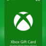 Xbox Microsoft Gift Card  20 USD    (USA)