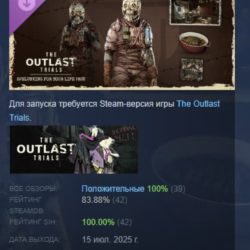 The Outlast Trials Spelunking For Your Life Pack АВТОДОСТАВКА STEAM GLOBAL МГНОВЕННО