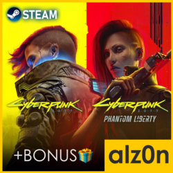 🟥Cyberpunk 2077   Phantom Liberty [ВСЕ DLC]・STEAM