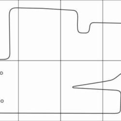 HYUNDAI IX 35 2010-15 Лекала автоковриков