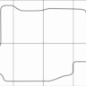 INFINITY FX 35-45 2003-2008 Лекала автоковриков