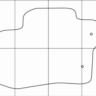 JAGUAR X-TYPE 2002-- Лекала автоковриков