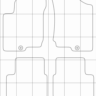 KIA CEED 2006-2010 Лекала автоковриков векторные