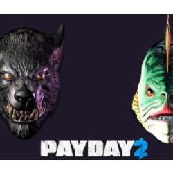 PAYDAY 2 Lycanwulf and The One Below Masks STEAM GLOBAL