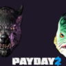 PAYDAY 2 Lycanwulf and The One Below Masks STEAM GLOBAL