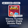 Worms Rumble Captain Shark Double Pack DLC (Steam Ключ) РФ-СНГ-МИР   ПОДАРОК