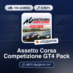 Assetto Corsa Competizione GT4 Pack DLC (Steam Ключ) РФ-СНГ-МИР   ПОДАРОК