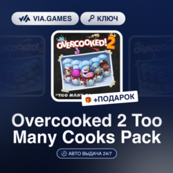 Overcooked 2 Too Many Cooks Pack DLC (Steam Ключ) РФ-СНГ-МИР   ПОДАРОК