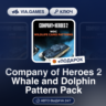 Company of Heroes 2 Whale and Dolphin Pattern Pack DLC (Steam Ключ) (Кроме России)