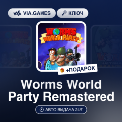 Worms World Party Remastered (Steam Ключ) РФ-СНГ-МИР   ПОДАРОК
