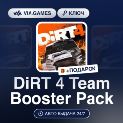 DiRT 4 Team Booster Pack (Steam Ключ) РФ-СНГ-МИР   ПОДАРОК