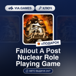 Fallout A Post Nuclear Role Playing Game (Steam Ключ) МИР (Не все страны)   ПОДАРОК