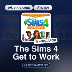 The Sims 4 Get to Work DLC (EA App / Origin Ключ) РФ-СНГ-МИР   ПОДАРОК