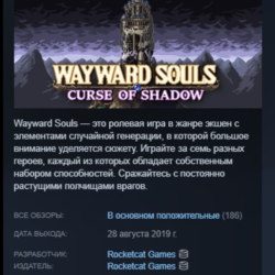 Wayward Souls АВТОДОСТАВКА STEAM GLOBAL МГНОВЕННО ЛИЦЕНЗИЯ