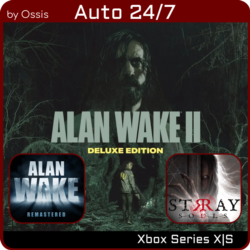 XBOX 24/7 Alan Wake 2 Deluxe Alan Wake Remastered Stray