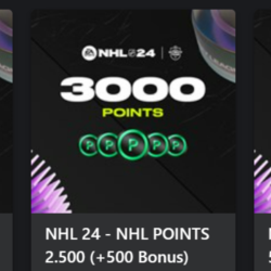 NHL 24 Points/НХЛ 24 Поинты    PS4/PS5  ТУРЦИЯ