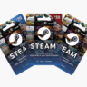 STEAM 5-300$ USD | США    КАРТЫ ПОПОЛНЕНИЯ БЫСТРО