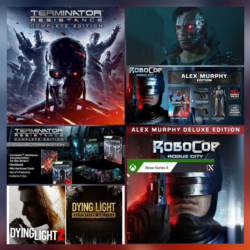 RoboCop Rogue City   Dying Light 1, 2   TERMINATOR XBOX АККАУНТ