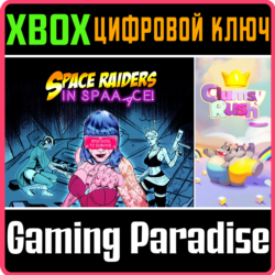 ❗SPACE RAIDERS IN SPACE   CLUMSY RUSH❗XBOX ONE/X|S🔑КОД