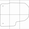 LAND ROVER RANGE ROVER EVOQUE 2011- Лекала автоковриков