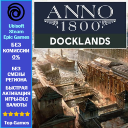 Anno 1800 DOCKLANDS DLC - PC (Ubisoft/Steam/Epic Games)