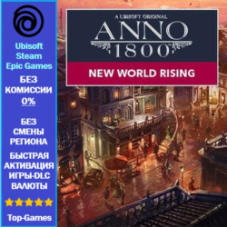 Anno 1800 NEW WORLD RISING - (Ubisoft/Steam/Epic Games)