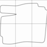 MAZDA 5 2005-2010 Лекала автоковриков вектор