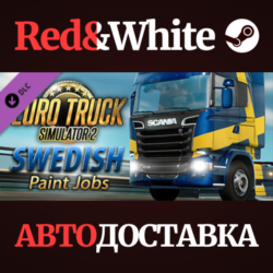 Euro Truck Simulator 2 - Swedish Paint Jobs Pack DLC
