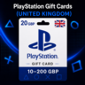 PlayStation Gift Cards Великобритания (GB) 10–200 GBP | Коды пополнения PSN