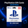 PlayStation Gift Cards Австрия (AT) 10–250 EUR | Коды пополнения PSN