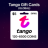 Tango Live Gift Cards 120–6500 монет | Все регионы
