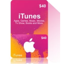 ITunes Gift Card 40 USD (USA)