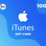 ITunes Gift Card 100 USD (USA)